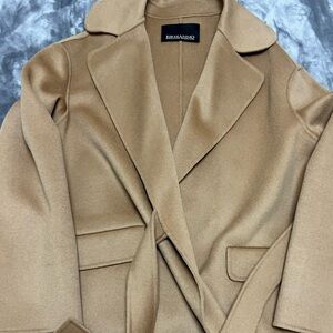 Ermano Scervino mid length cashmere coat